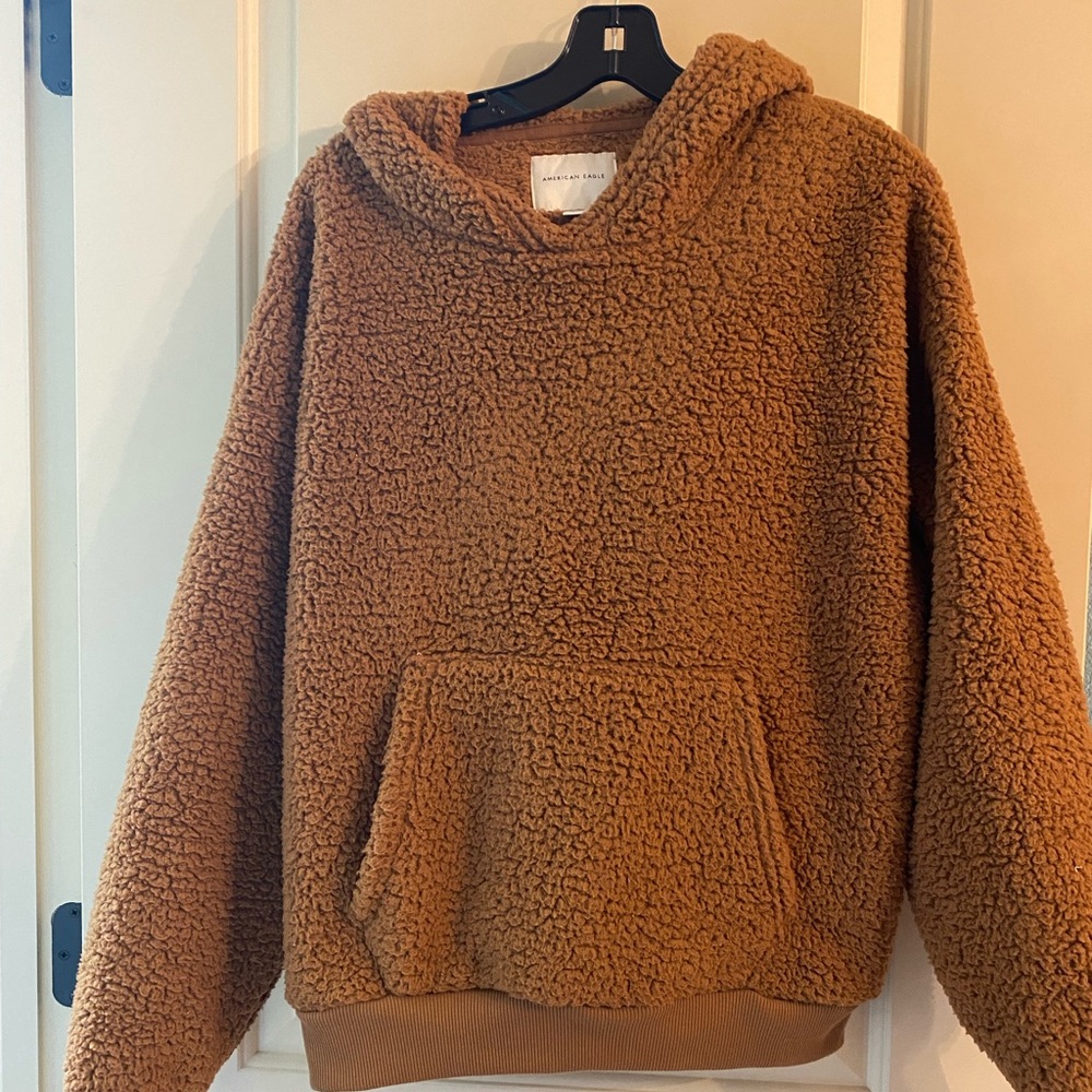 AEO Teddy Pullover Hoodie